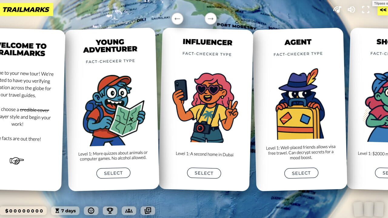 Trailmarks screenshot