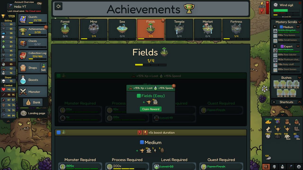 Rocky Idle screenshot