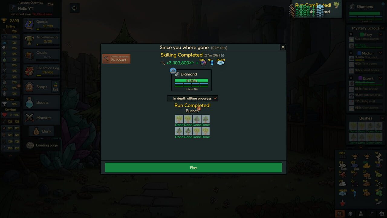 Rocky Idle screenshot