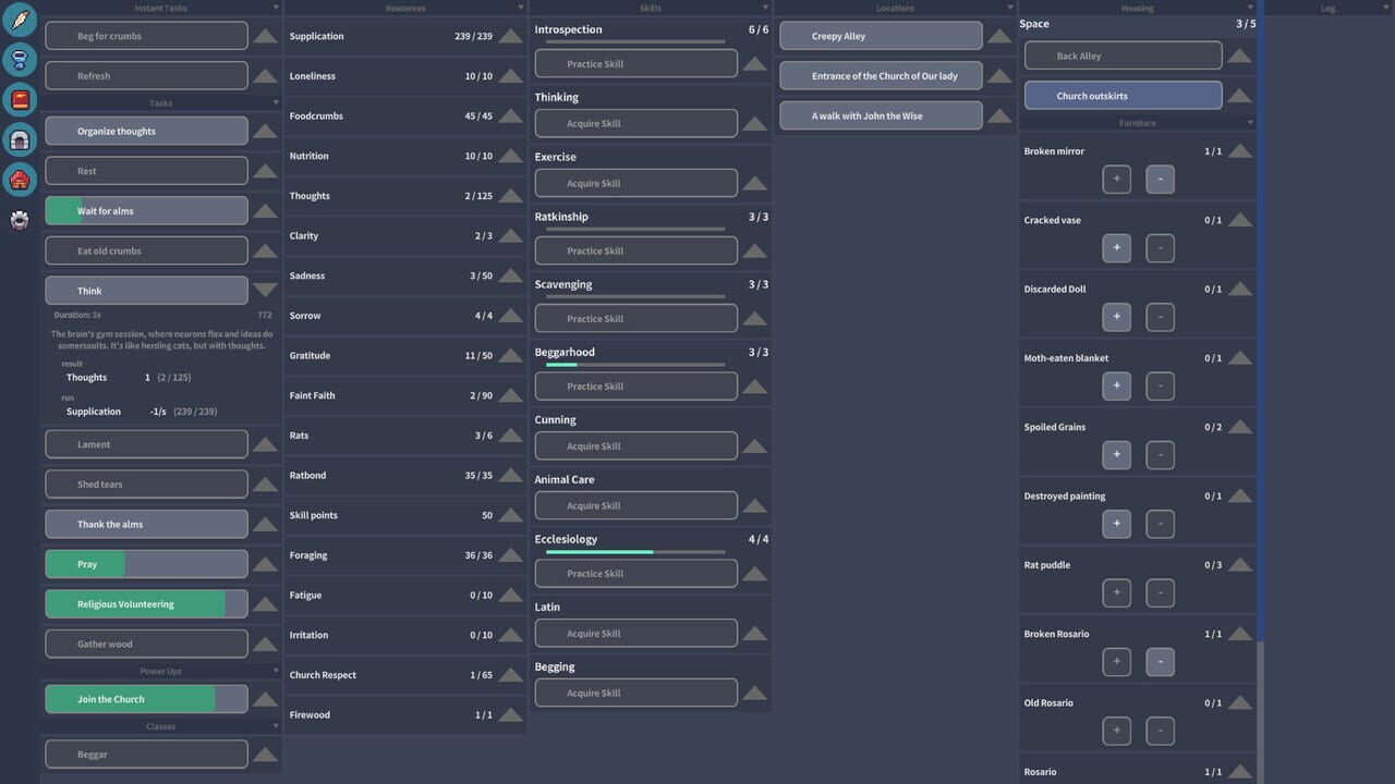 Beggar's Life screenshot