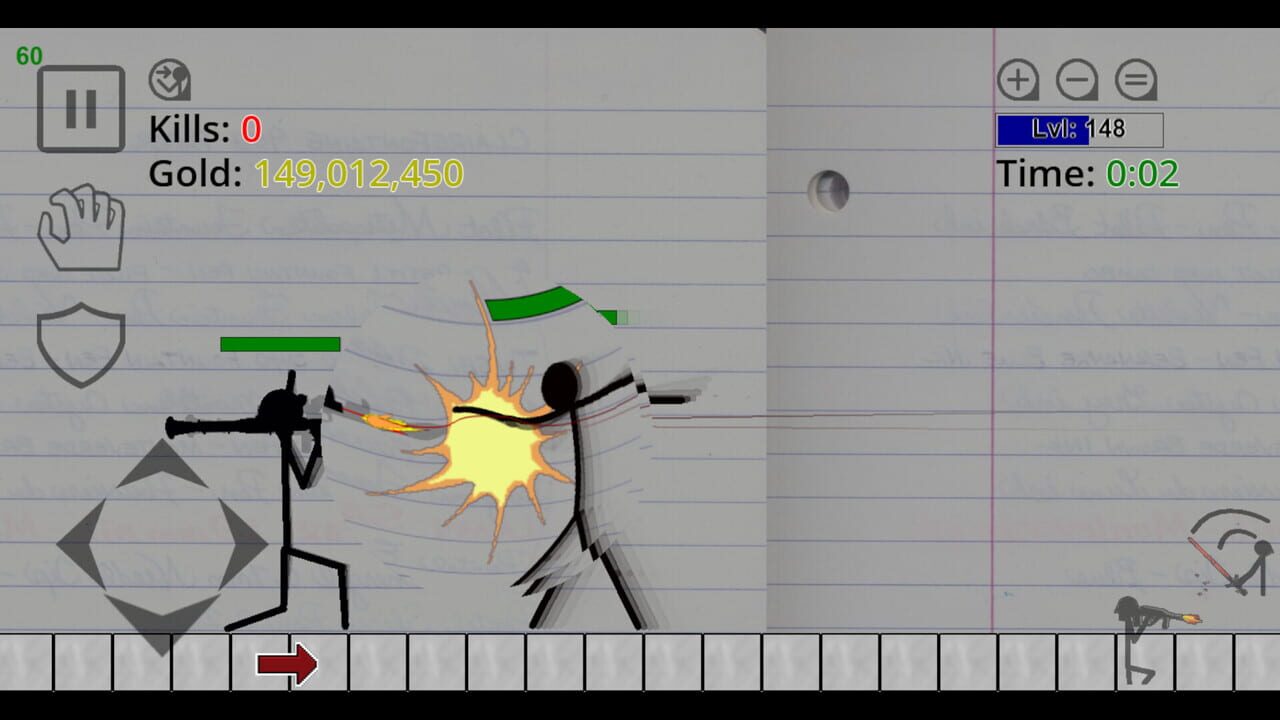 Stickman Physics Battle Arena screenshot