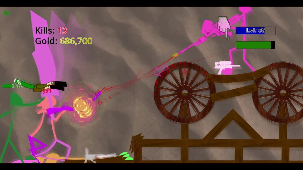 Stickman Physics Battle Arena screenshot