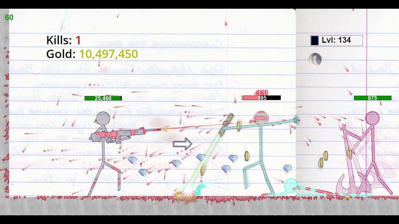 Stickman Physics Battle Arena screenshot