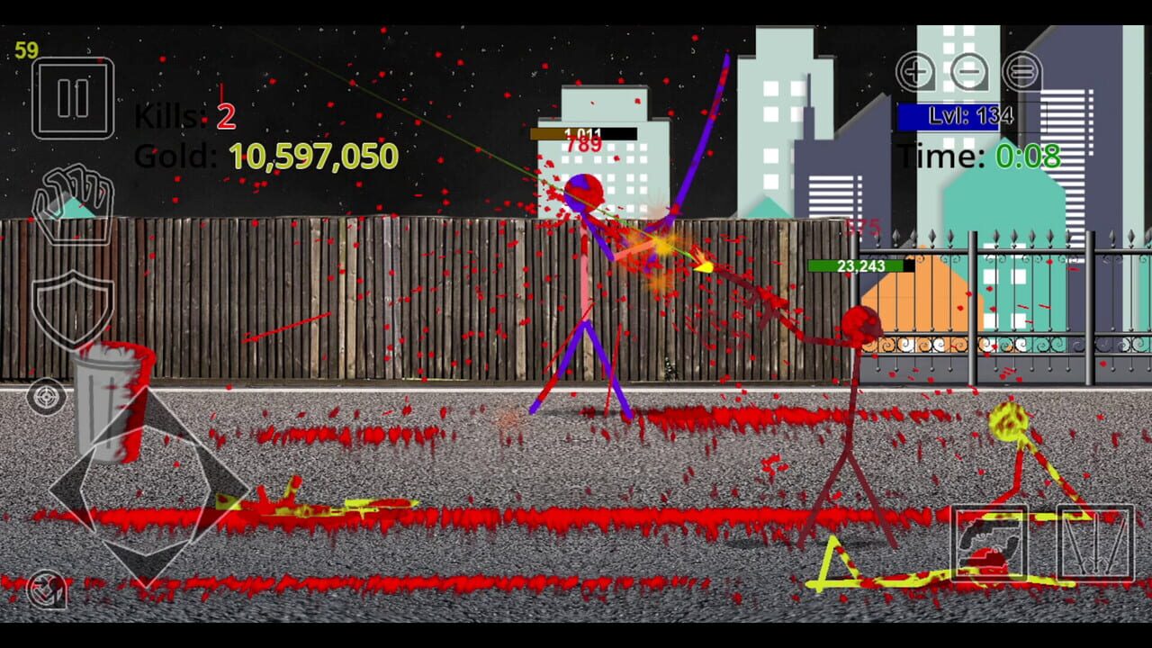 Stickman Physics Battle Arena screenshot