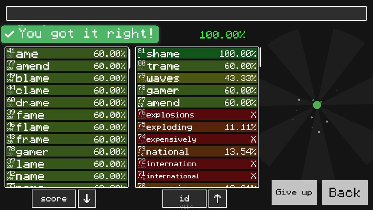 Similariddle screenshot