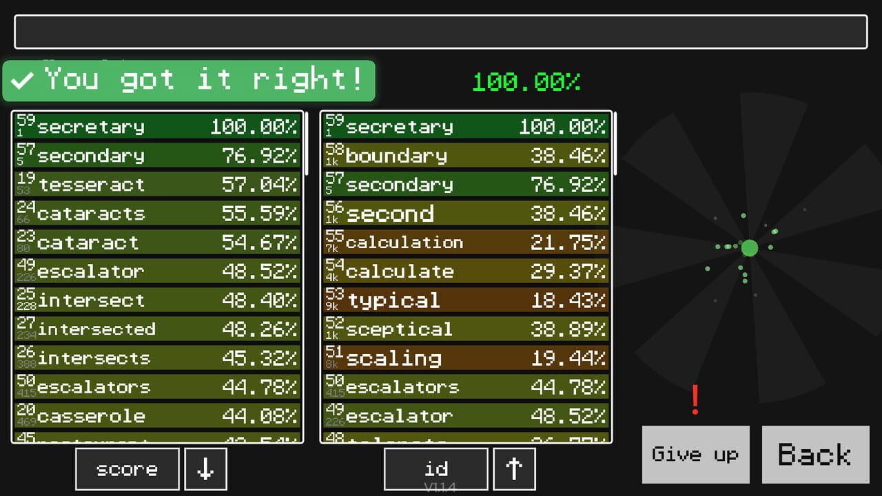 Similariddle screenshot