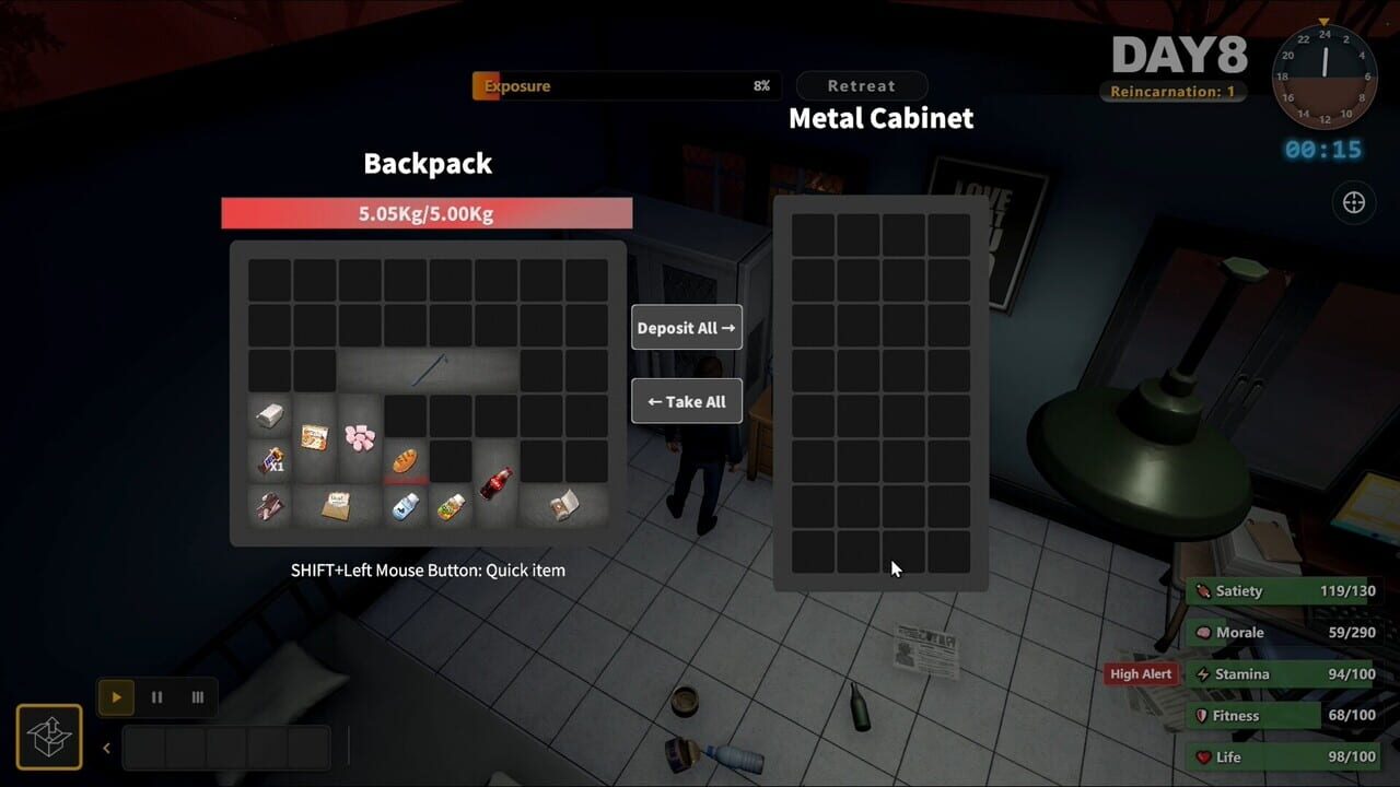 Survival Log screenshot