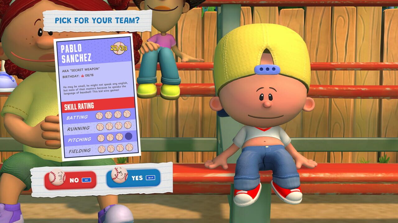 Backyard Baseball screenshot