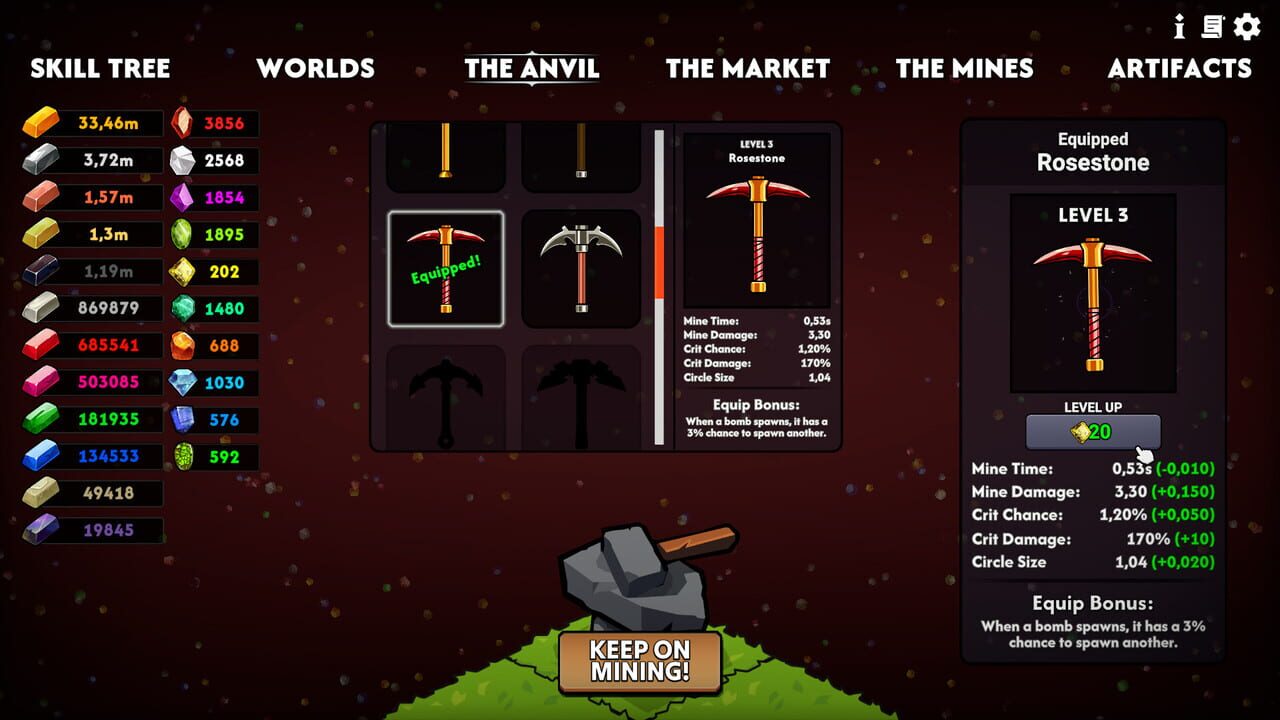 Keep on Mining!: Worlds screenshot