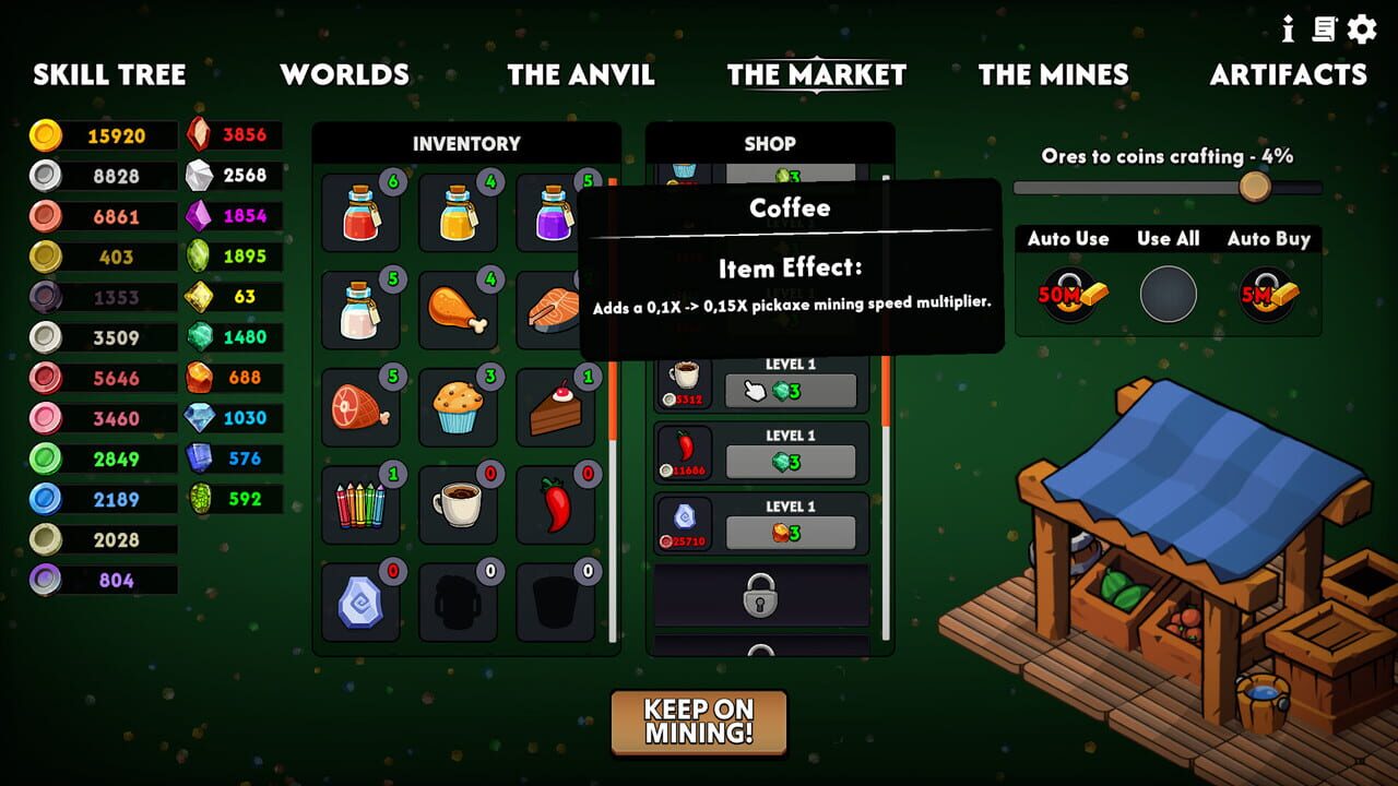 Keep on Mining!: Worlds screenshot