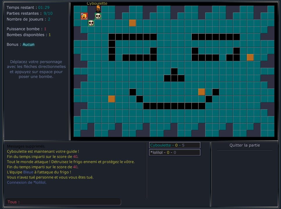 Extinction-MiniJeux