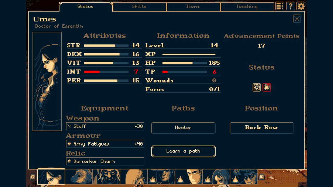 Thysiastery screenshot