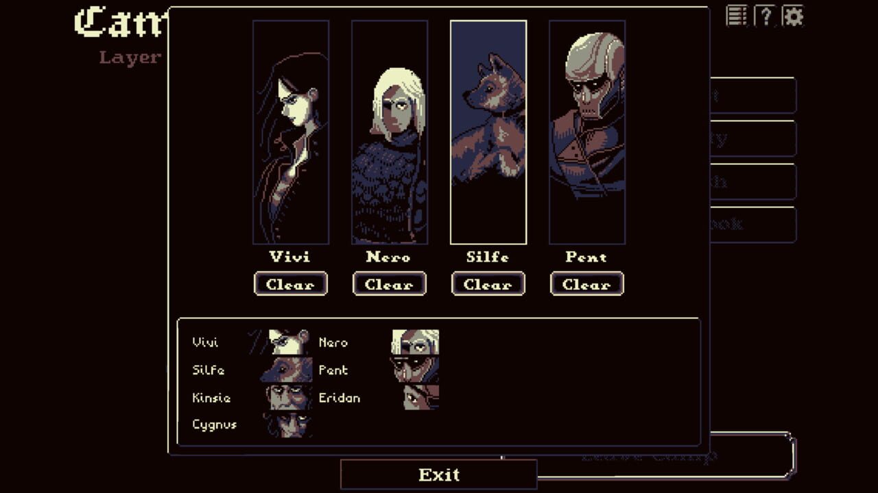 Thysiastery screenshot