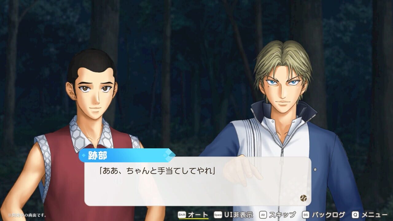 The Prince of Tennis: Doki Doki Survival - Eternal Passion! Tie Break Game screenshot