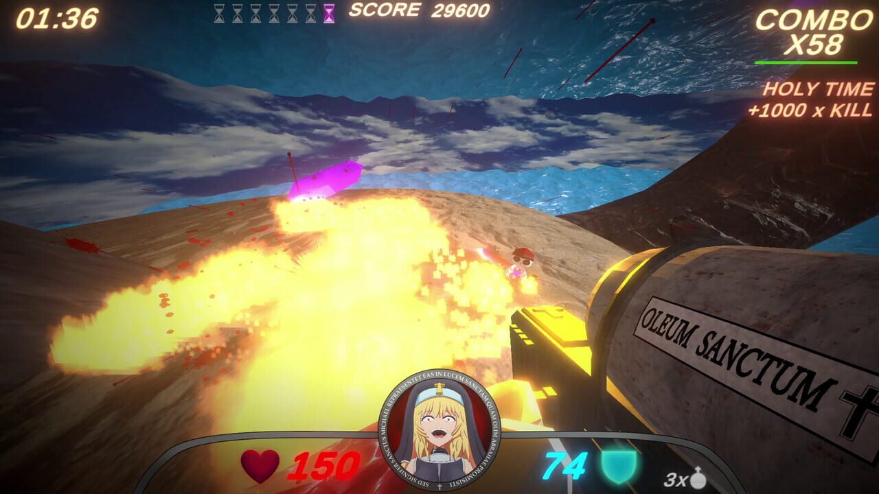 Guns and Nuns: Storming Hell screenshot