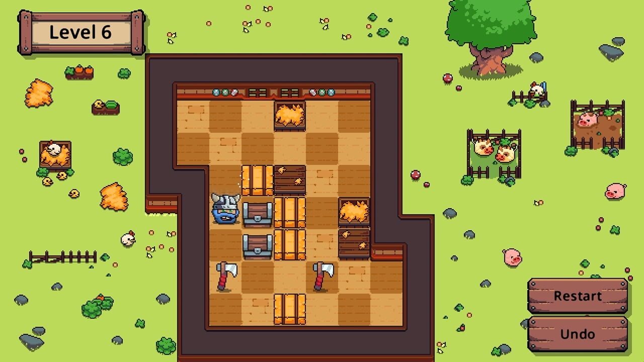 Slide Viking: Treasure's Path screenshot