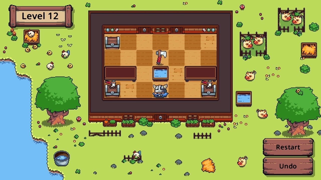 Slide Viking: Treasure's Path screenshot