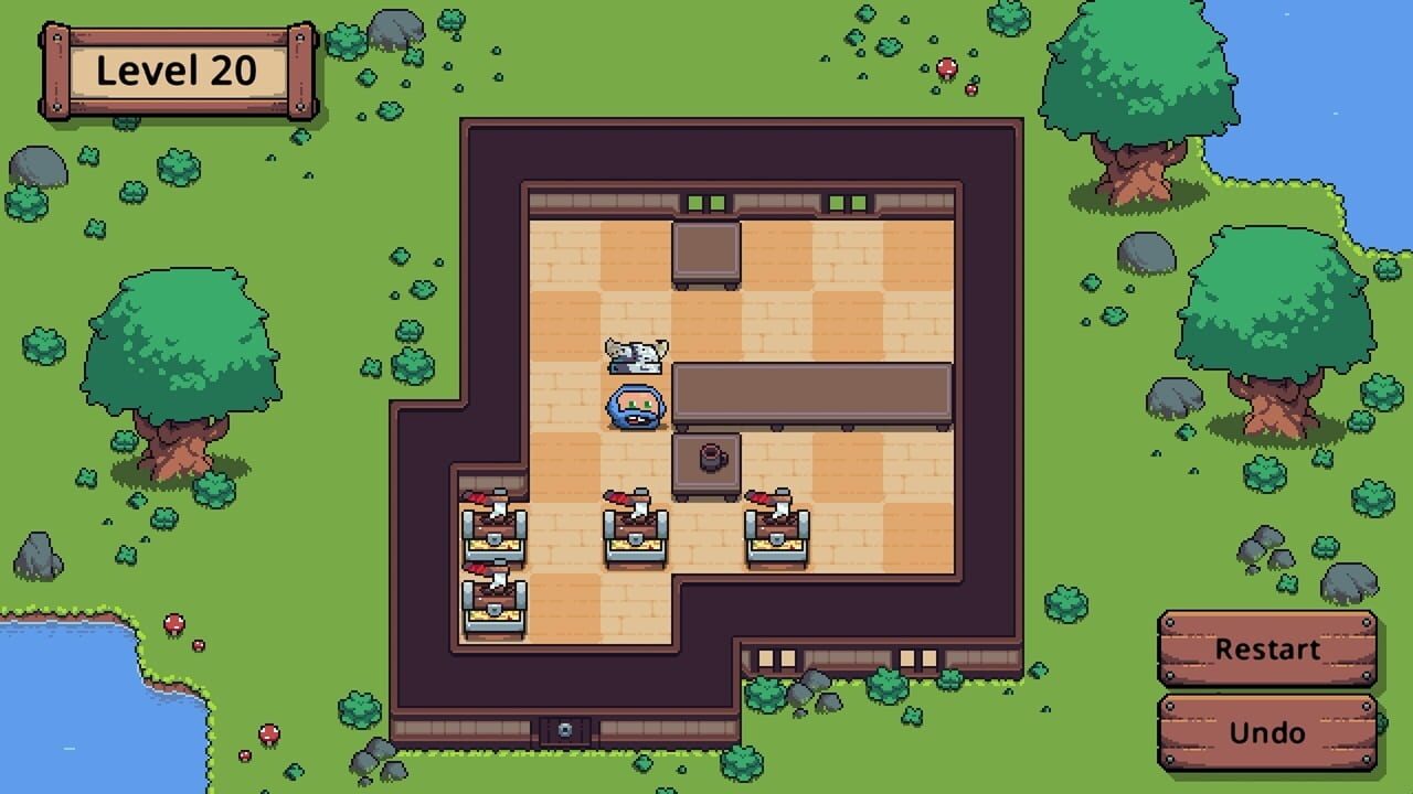 Slide Viking: Treasure's Path screenshot