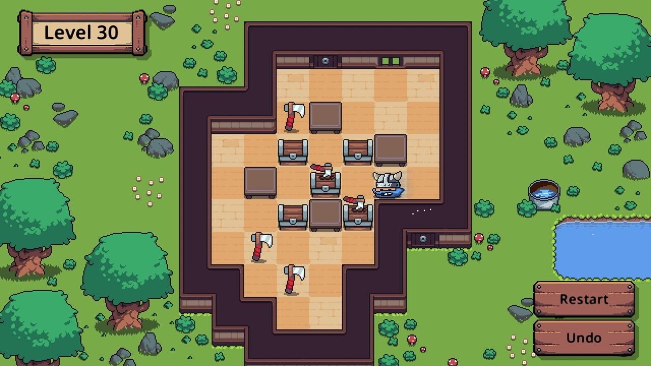 Slide Viking: Treasure's Path screenshot