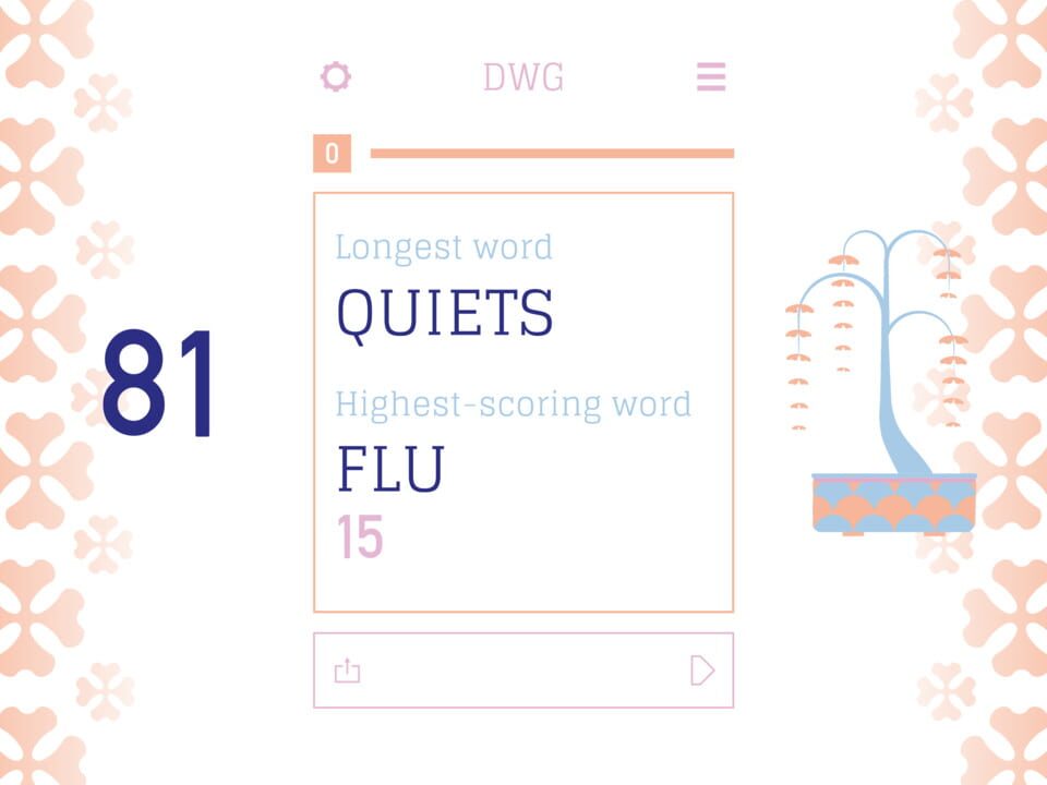 Dave's Word Game screenshot