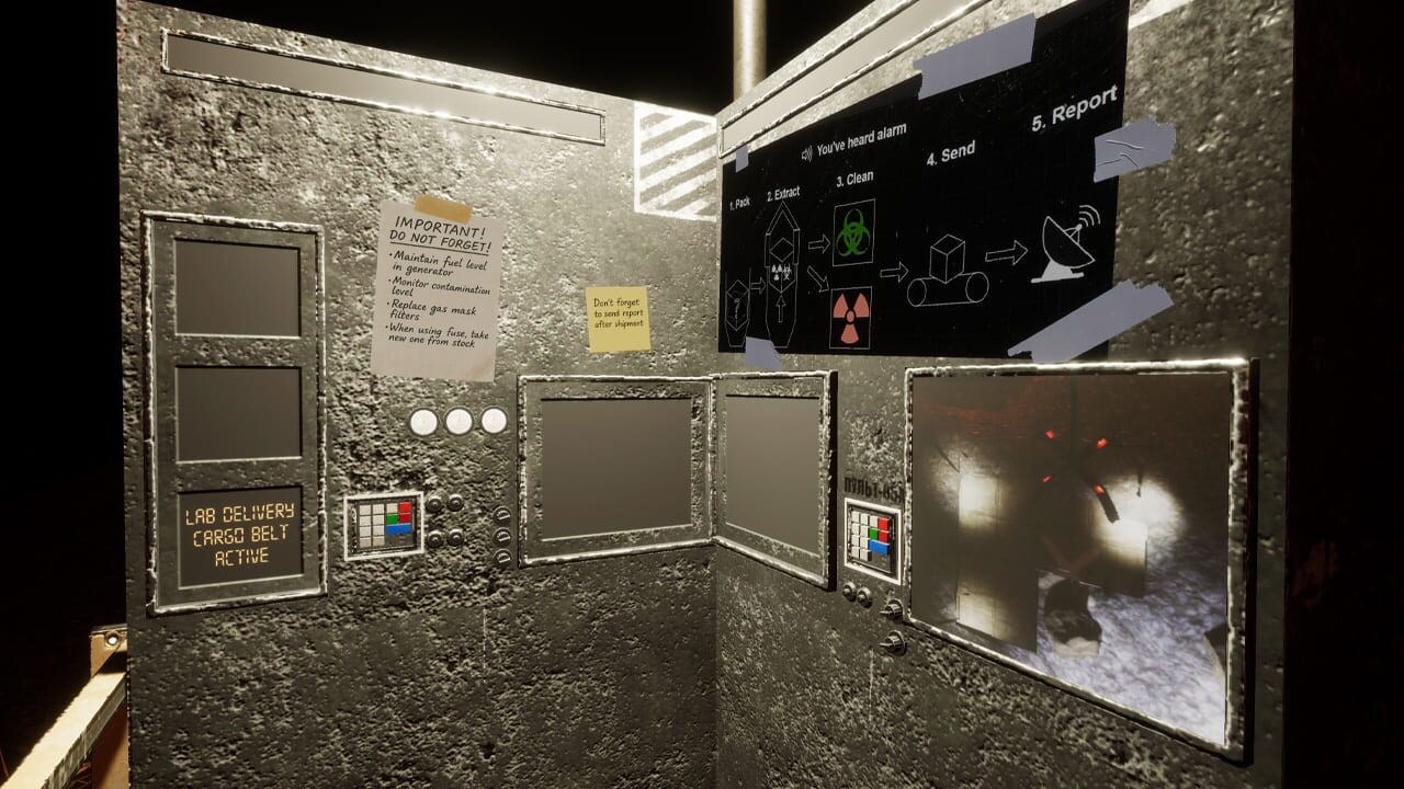 SCP Extraction Protocol screenshot