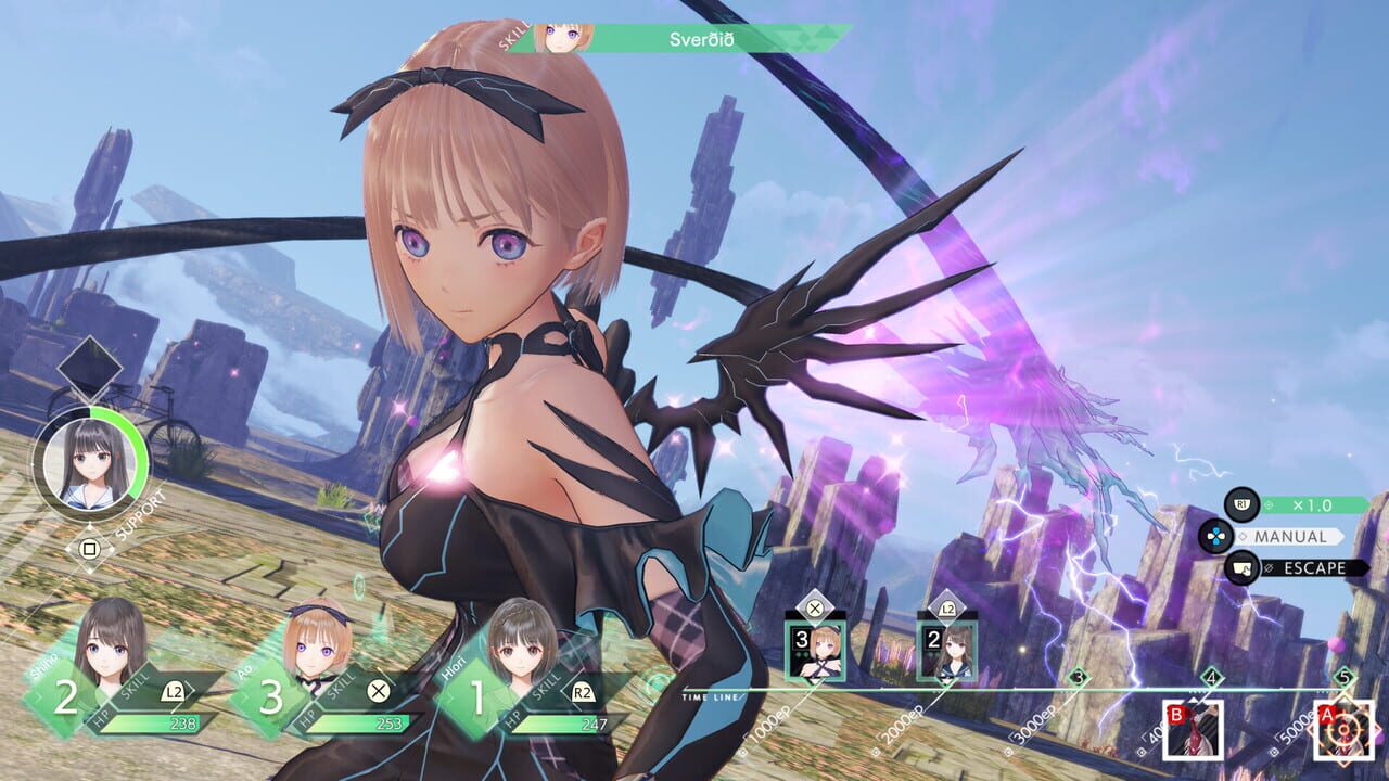 Blue Reflection Quartet screenshot