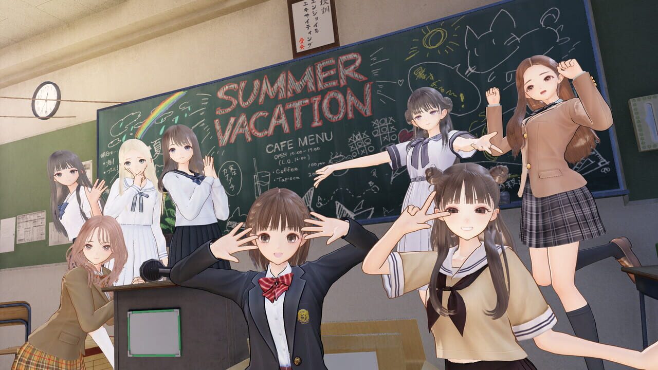 Blue Reflection Quartet screenshot
