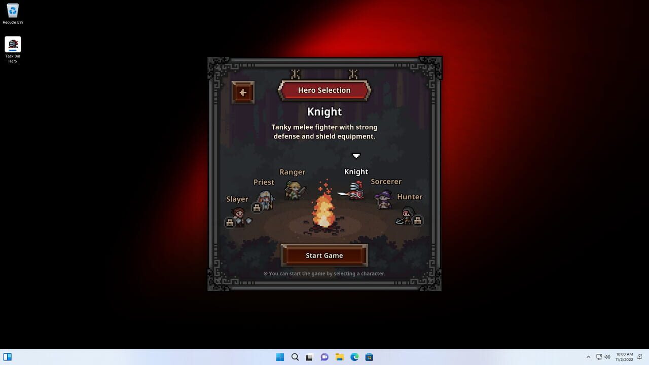 TBH: Task Bar Hero screenshot