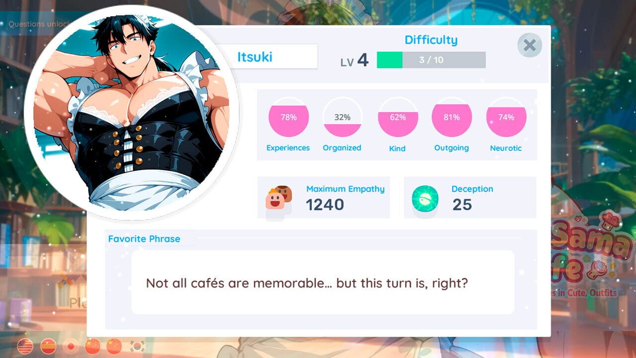 Maid-Sama Cafe: Anime Boys Services in Cute Outfits screenshot
