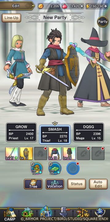 Dragon Quest Smash/Grow screenshot
