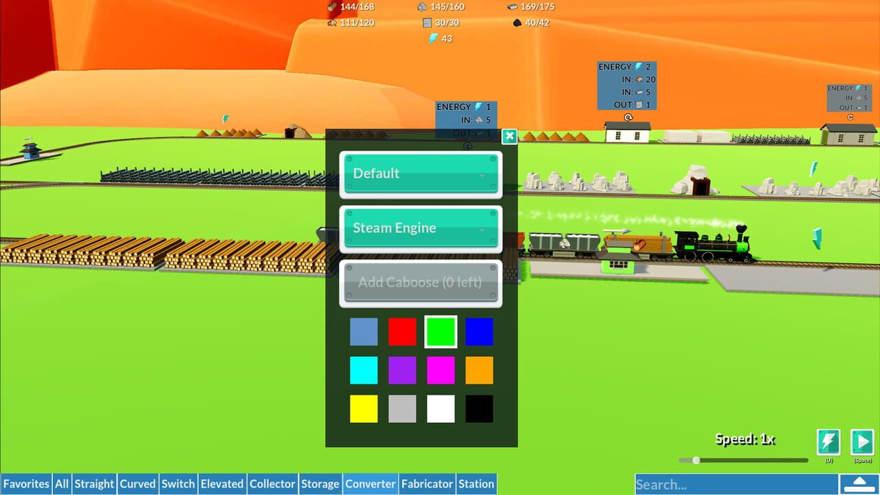 Lazy Train Game screenshot