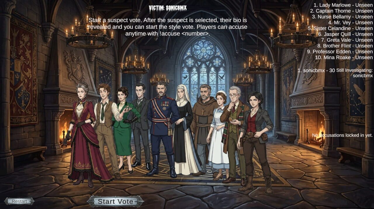 Murder Mystery Castle