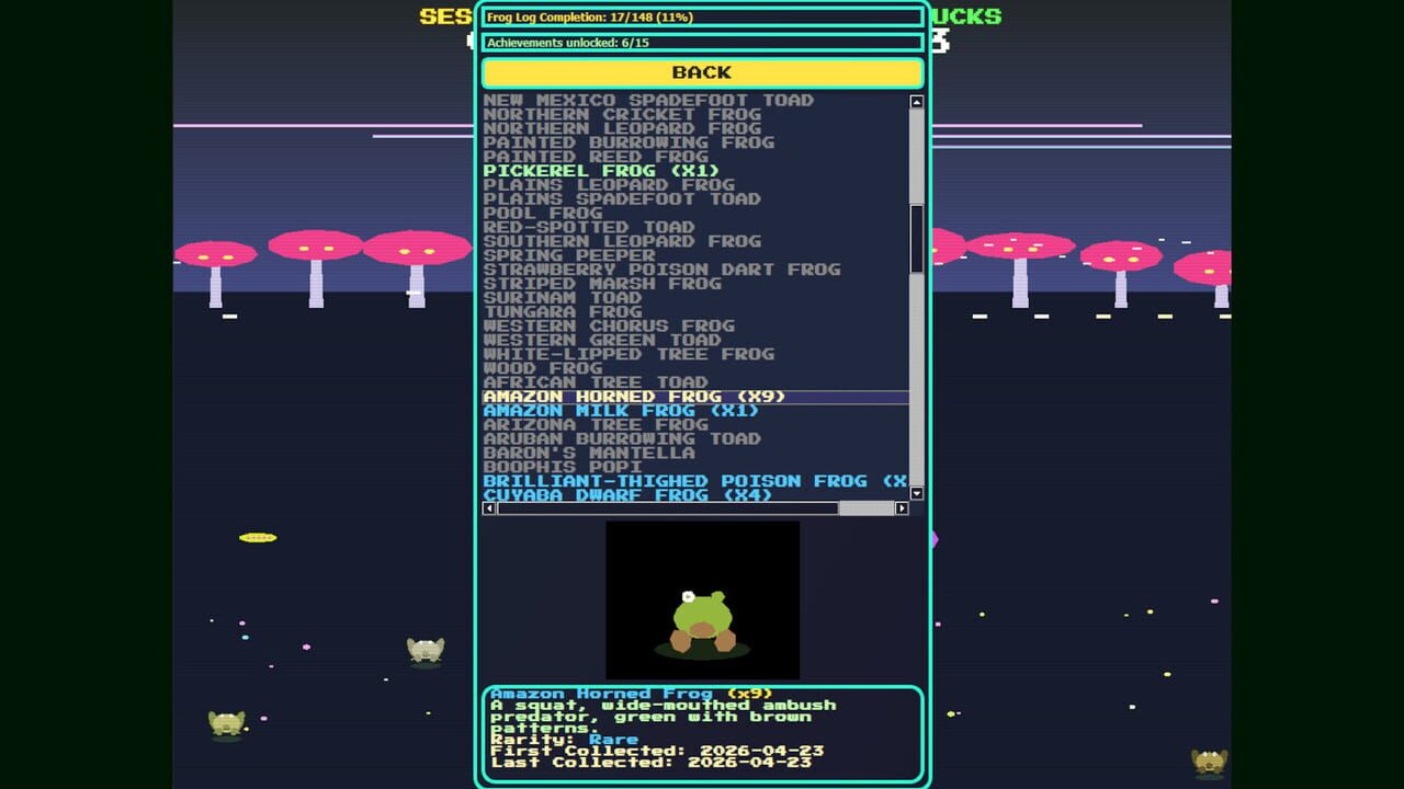 Frog Up! screenshot