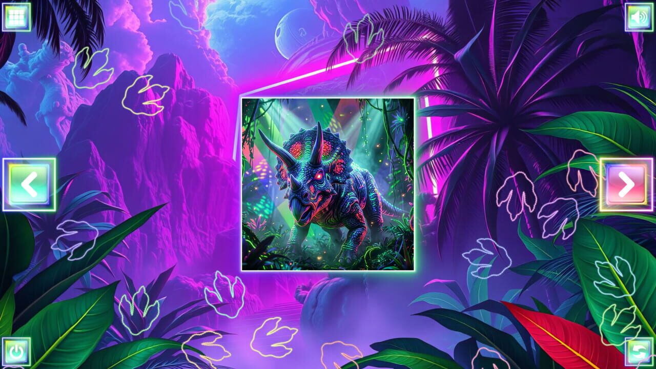 Neon Fantasy: Dinosaurs screenshot