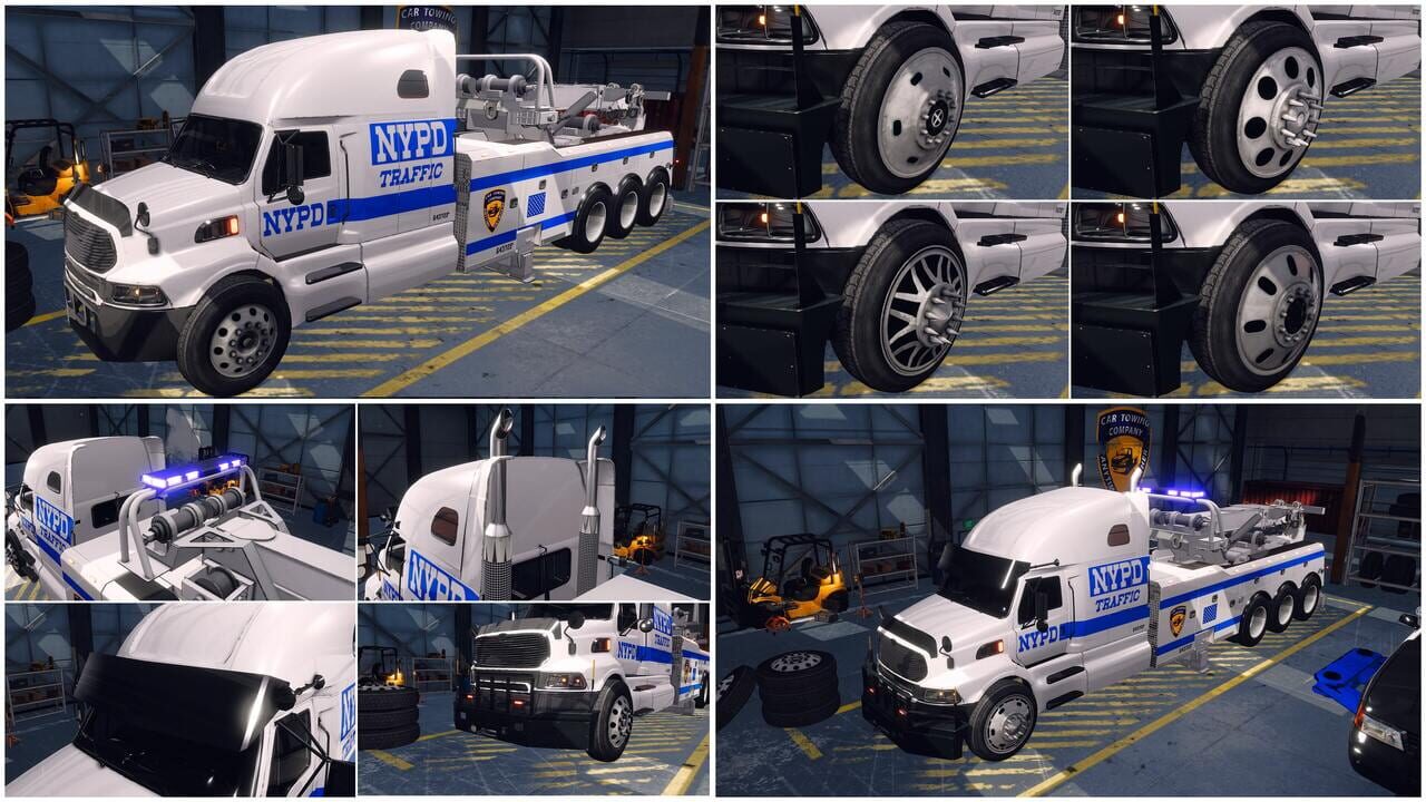 Tow Truck Police Simulator screenshot