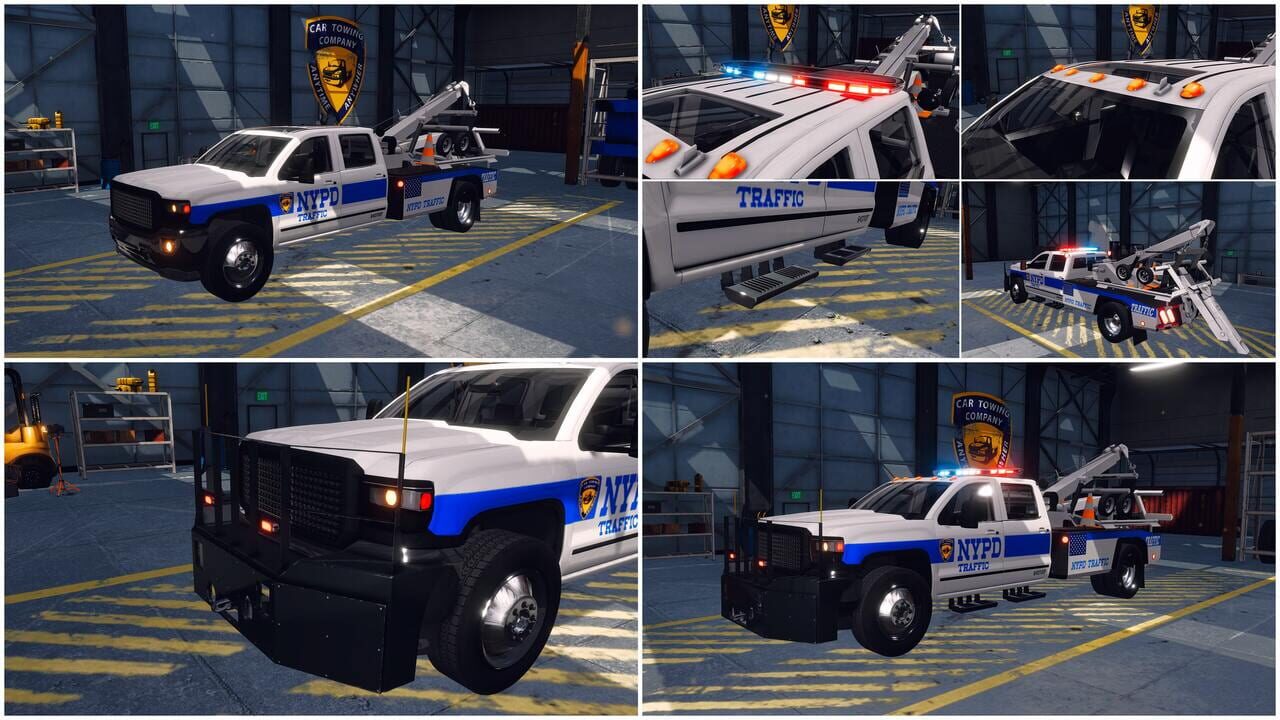 Tow Truck Police Simulator screenshot