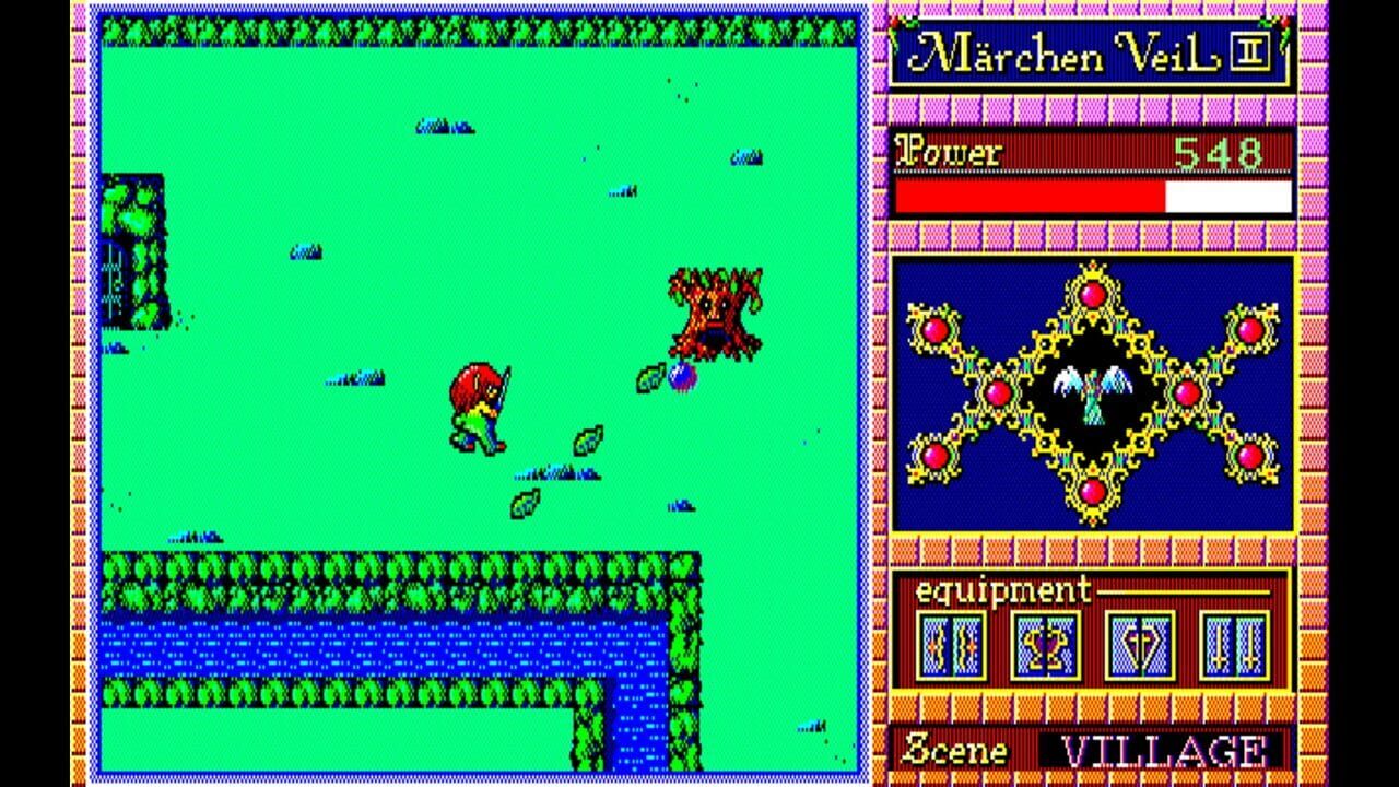 Eggconsole Marchen Veil II PC-9801 screenshot
