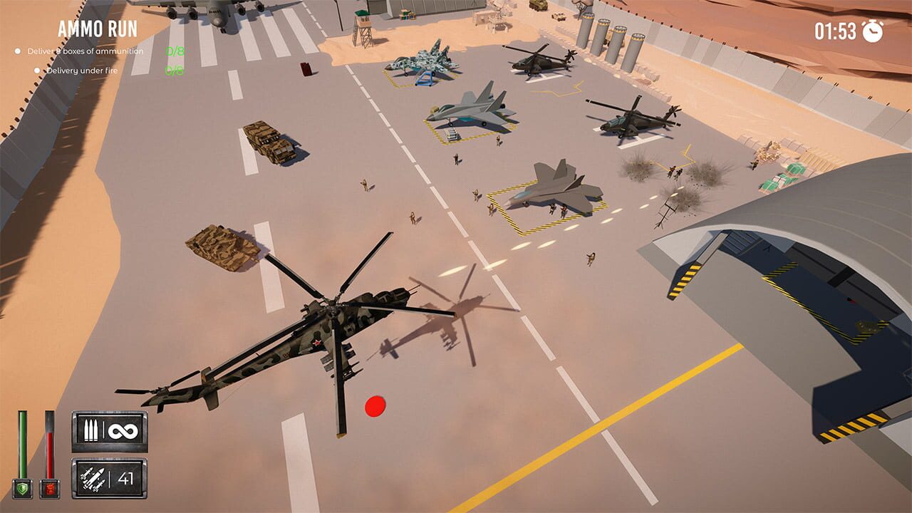 Helicopter Shooter: Hot Ace Heli War Borne screenshot