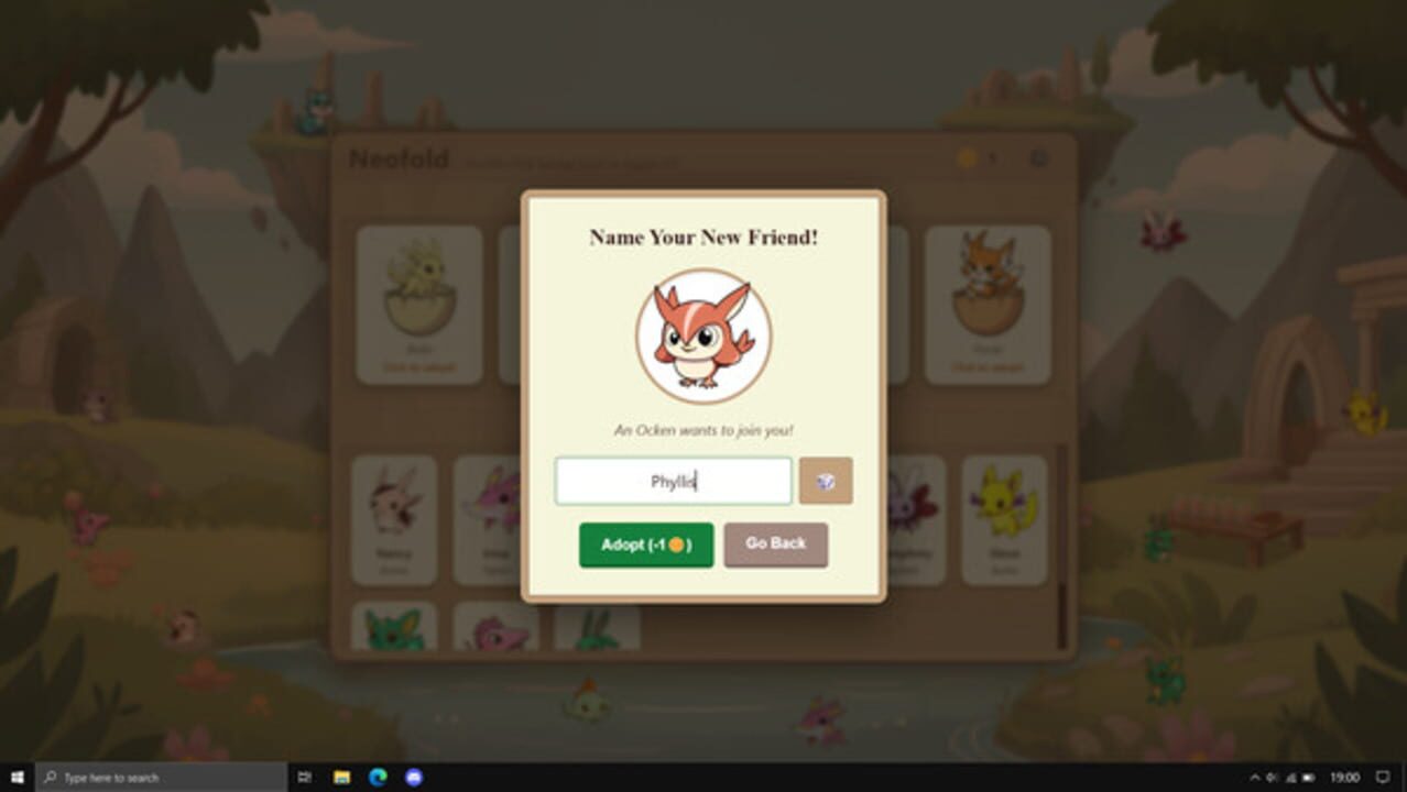 Neofold screenshot