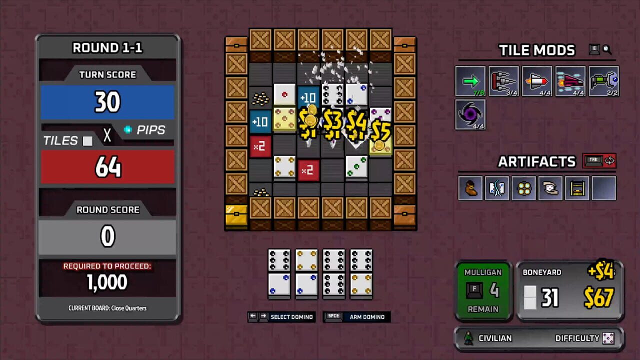 Dominocalypse screenshot