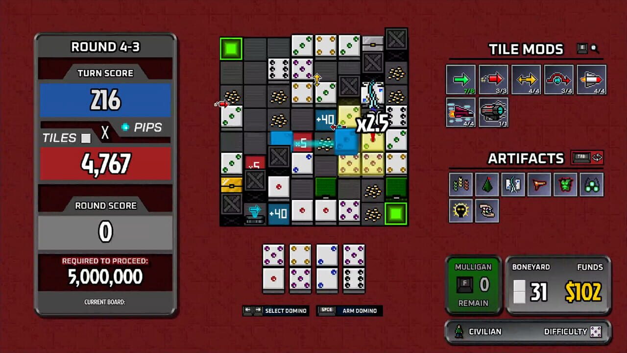 Dominocalypse screenshot