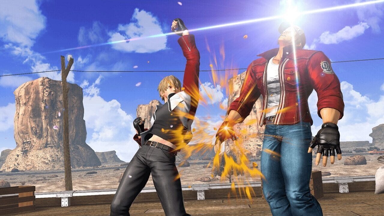 The King Of Fighters XIV: Rock Howard backdrop