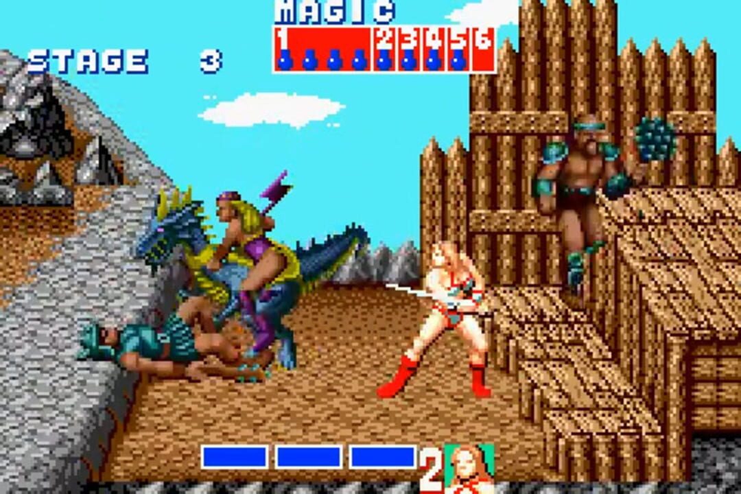 Golden Axe backdrop