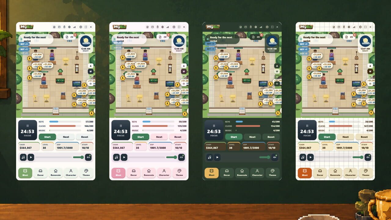 MyBiz: Pomodoro Desk Tycoon screenshot