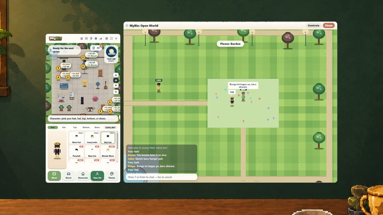 MyBiz: Pomodoro Desk Tycoon screenshot