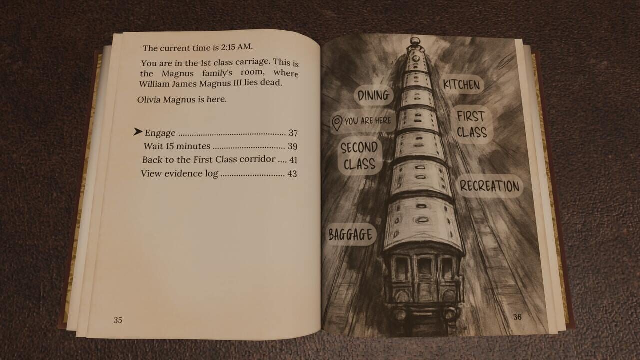 Murder on the Disorient Express screenshot