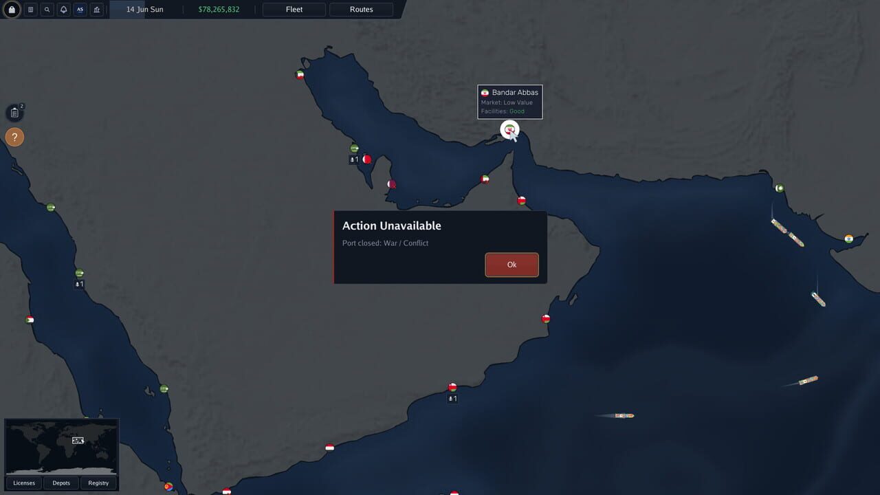 Bering Tonnage screenshot