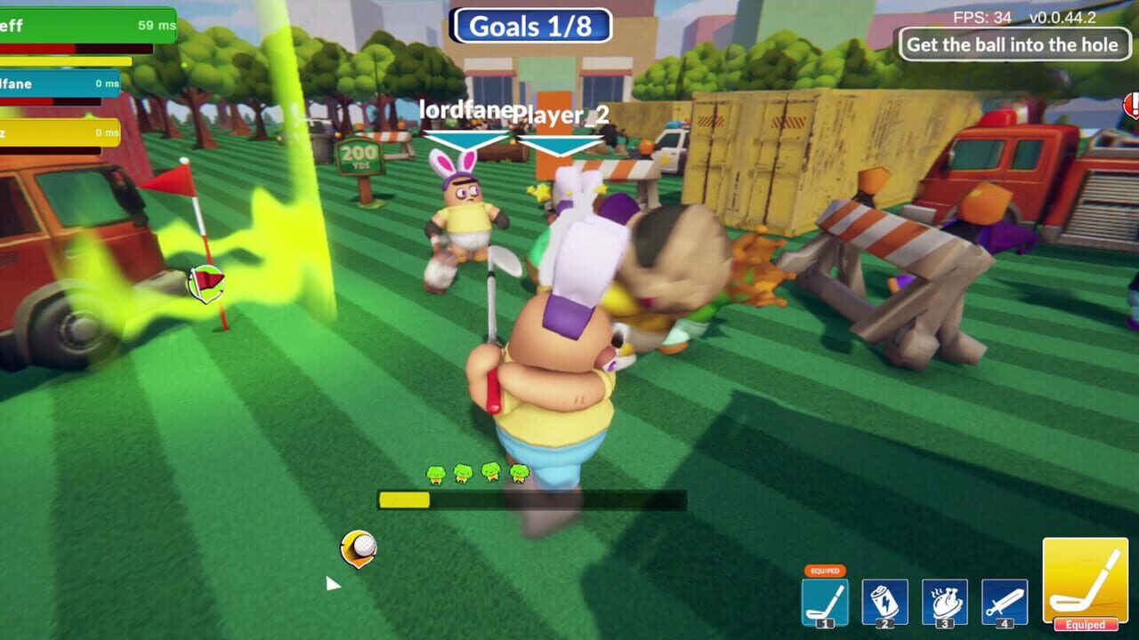 Left Fore Dead: Zombie Battle Golf screenshot