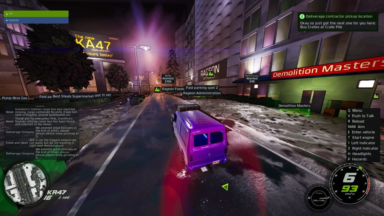 Deliverage screenshot