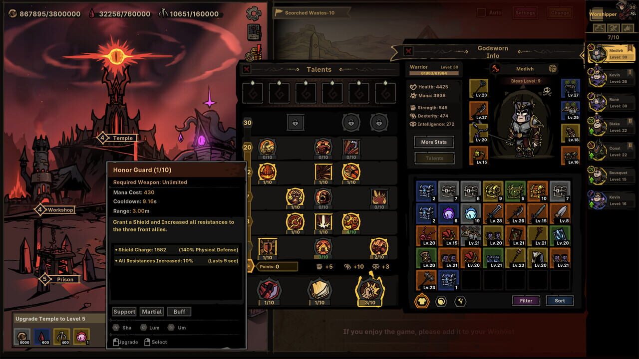 Path of Idle: Old Gods Rising screenshot